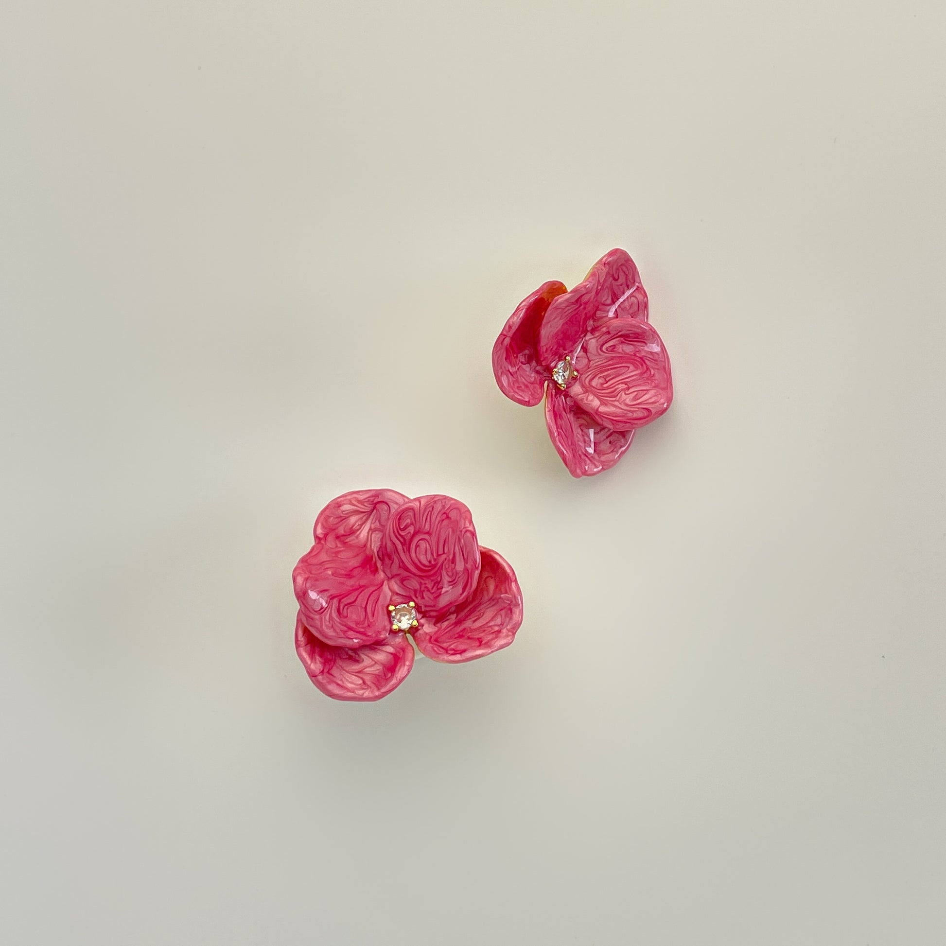 Winter Camellia - Earrings