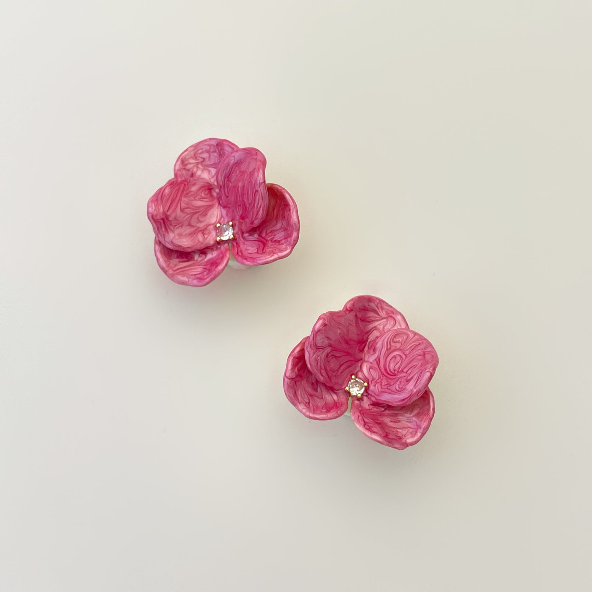 Winter Camellia - Earrings