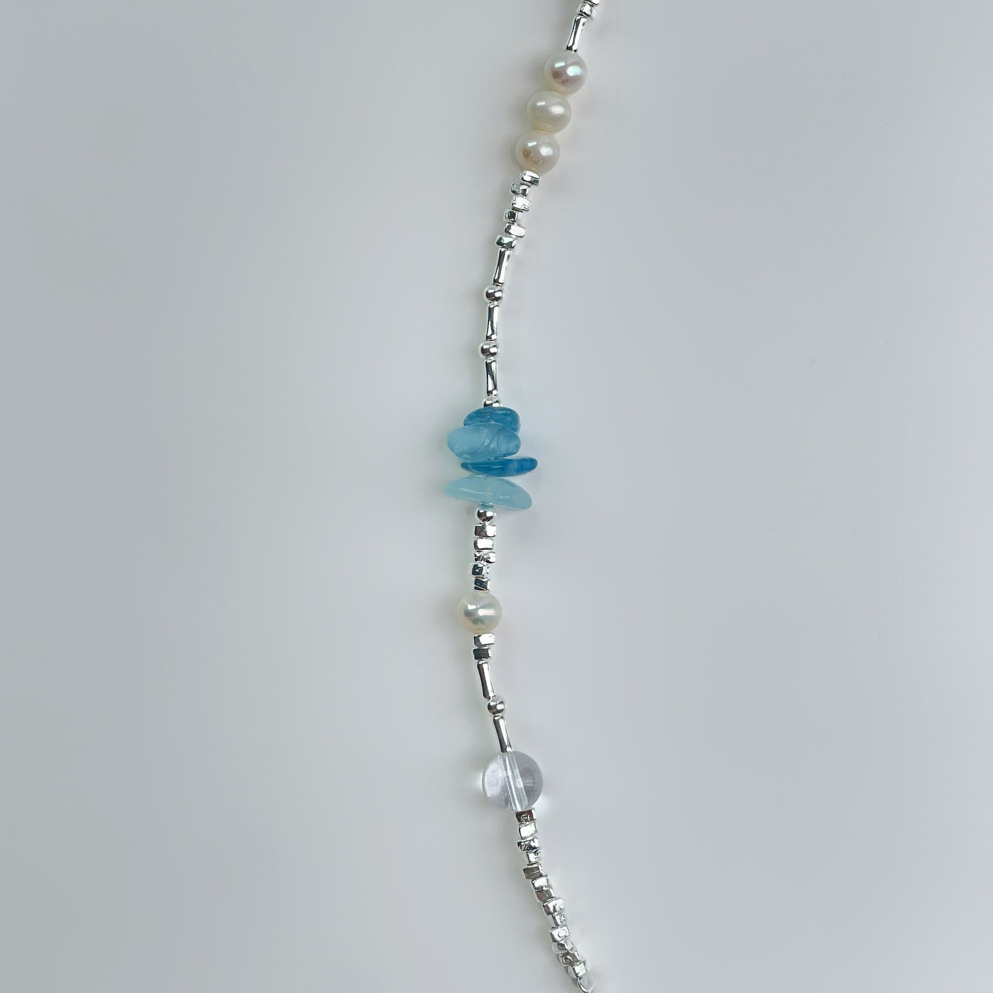 Morning Over The Sea - Bracelet and Earrings Set