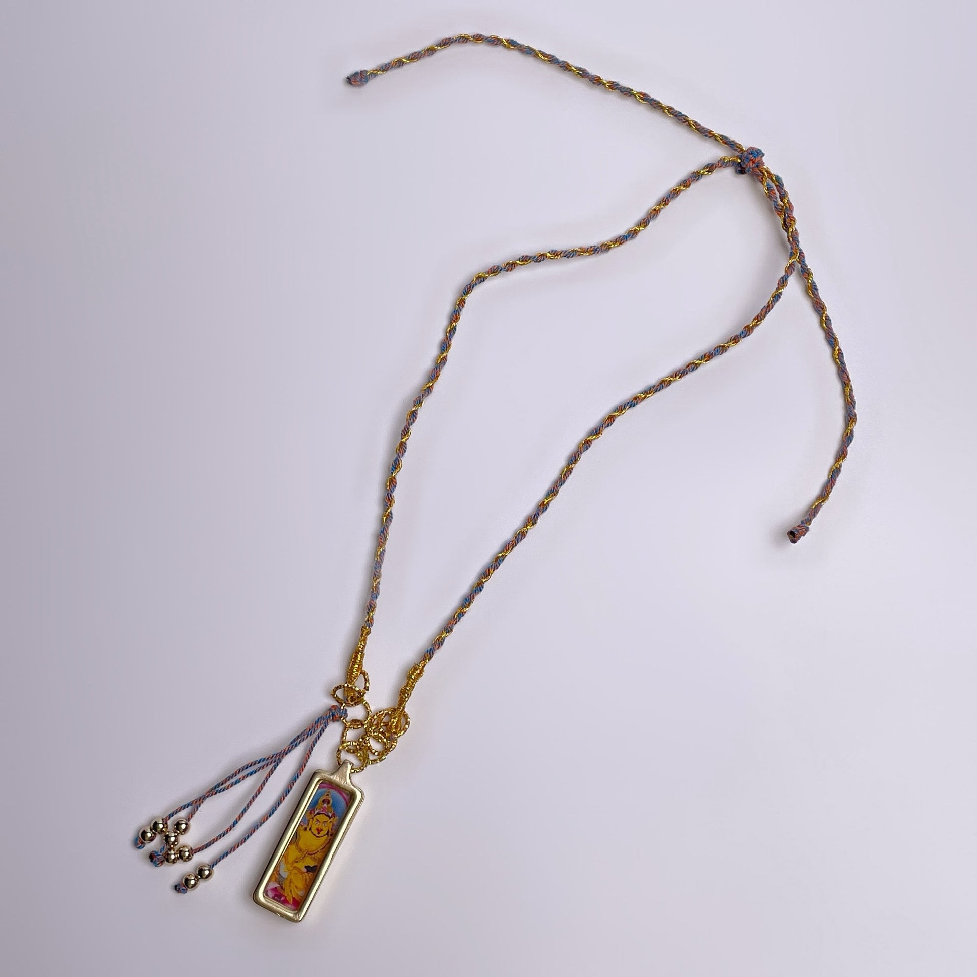 Yellow Jambhala’s blessing – Necklace