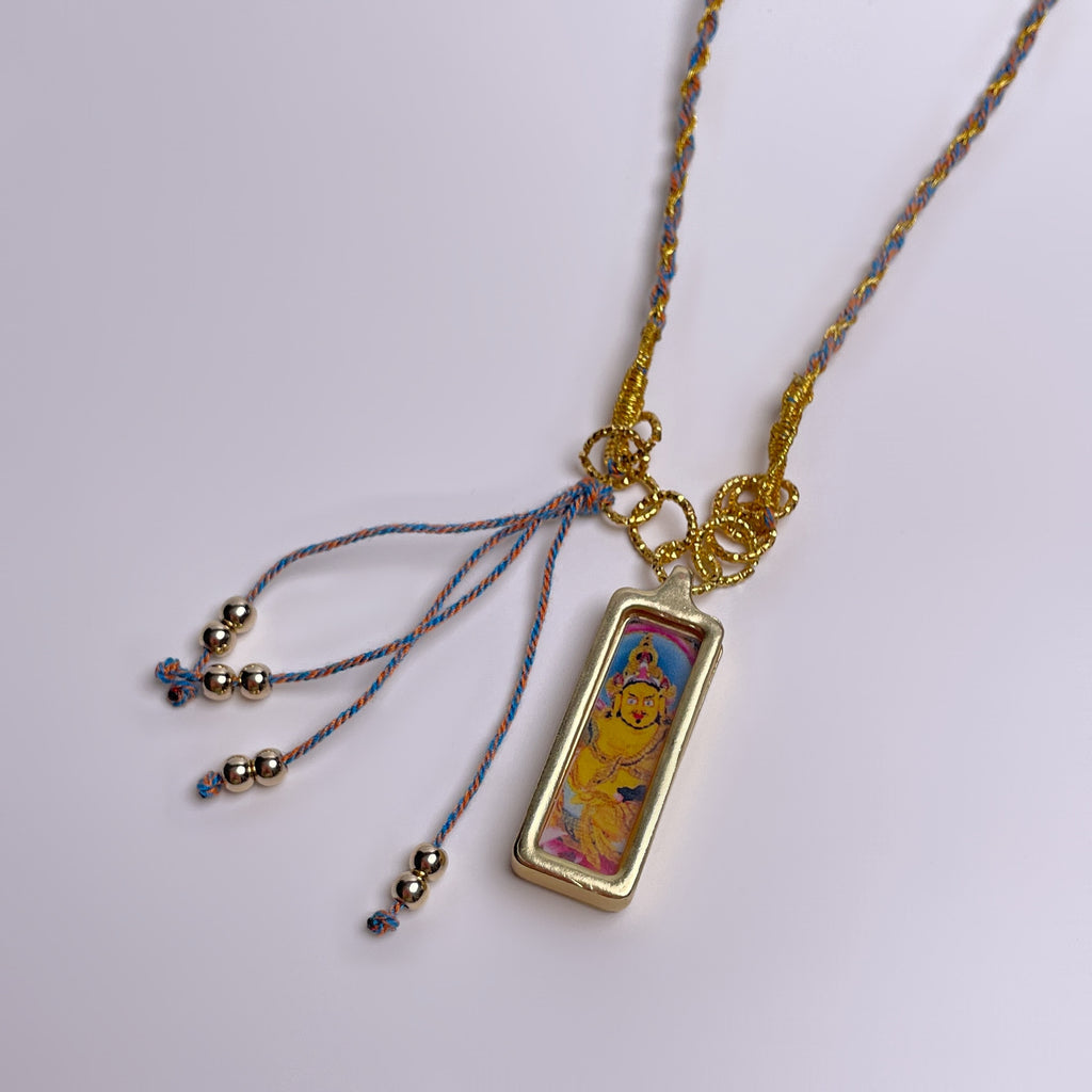 Yellow Jambhala’s blessing – Necklace