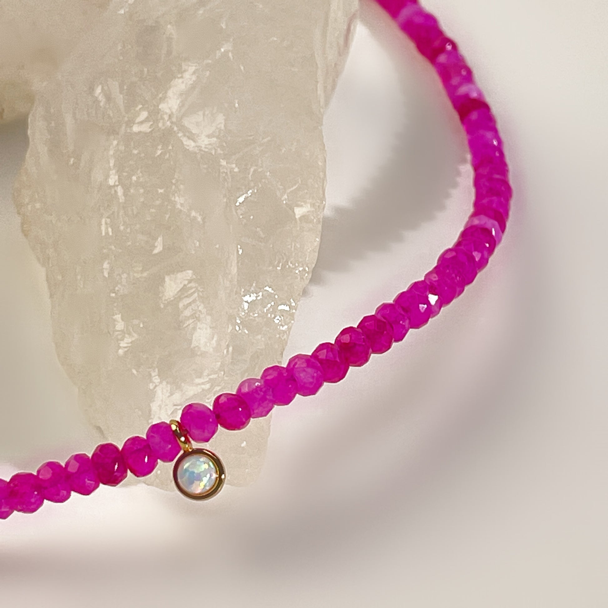 Cosmic Raspberry - Necklace