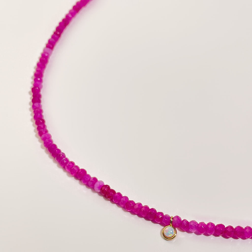 Cosmic Raspberry - Necklace