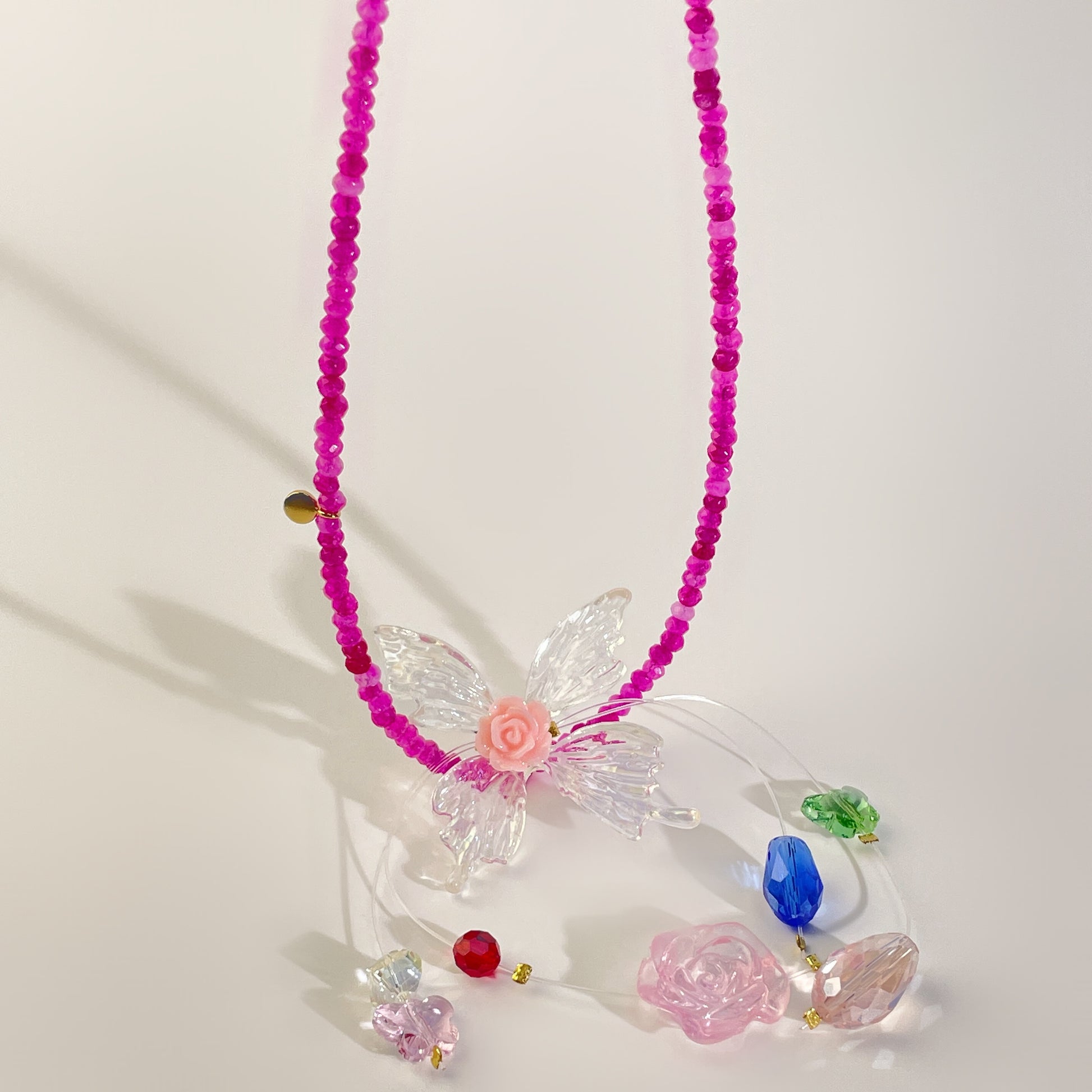 Cosmic Raspberry - Necklace