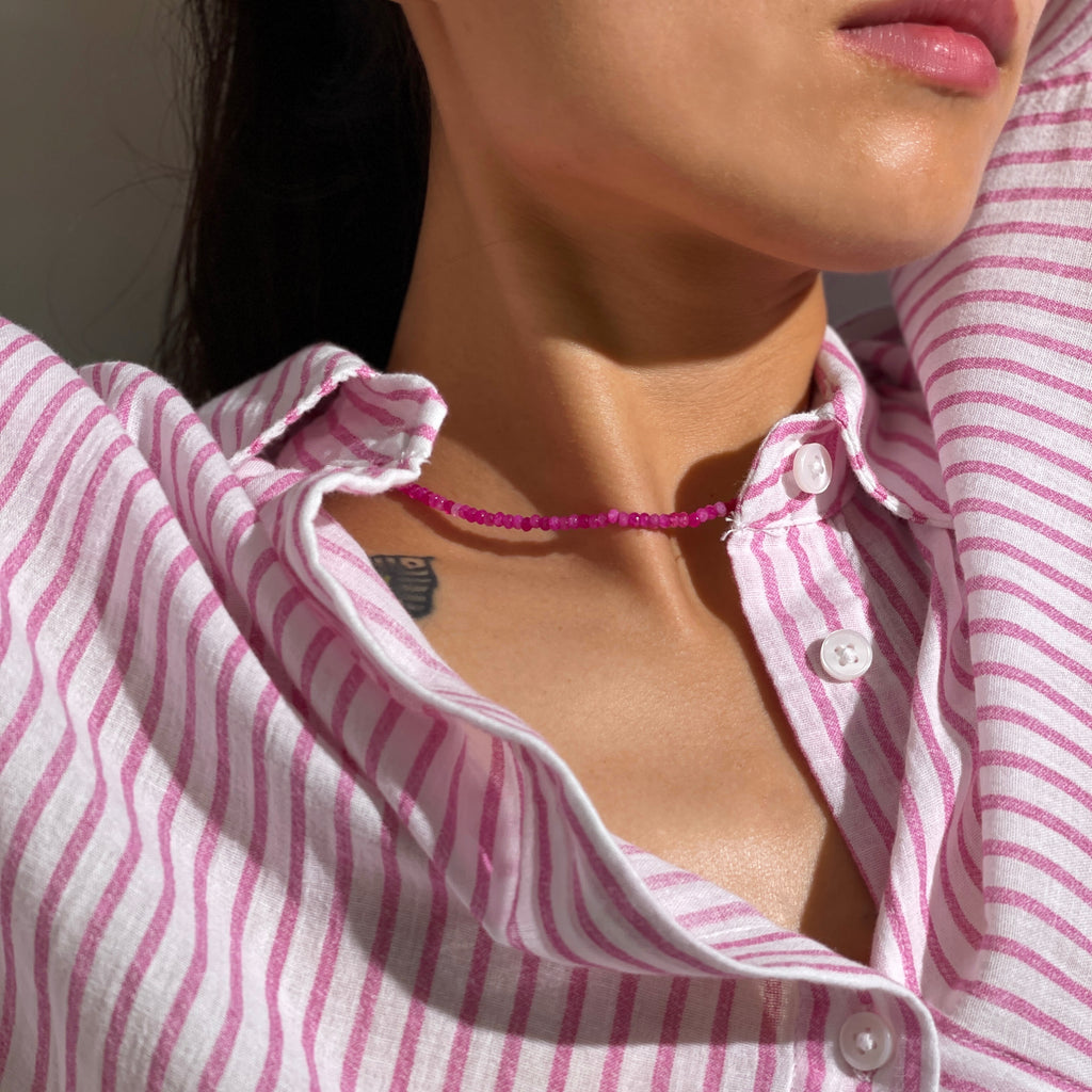 Cosmic Raspberry - Necklace