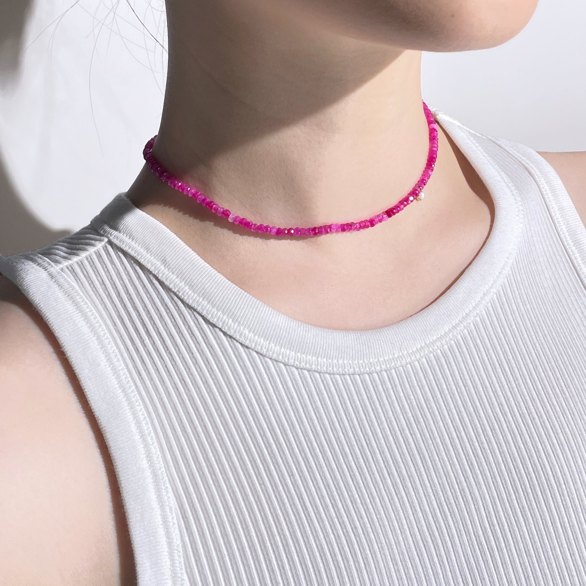 Cosmic Raspberry - Necklace