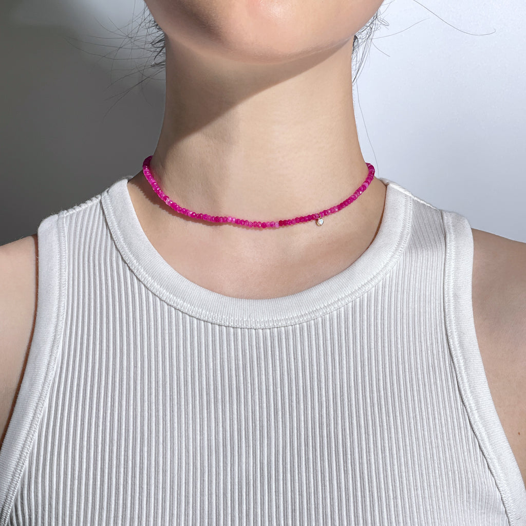 Cosmic Raspberry - Necklace