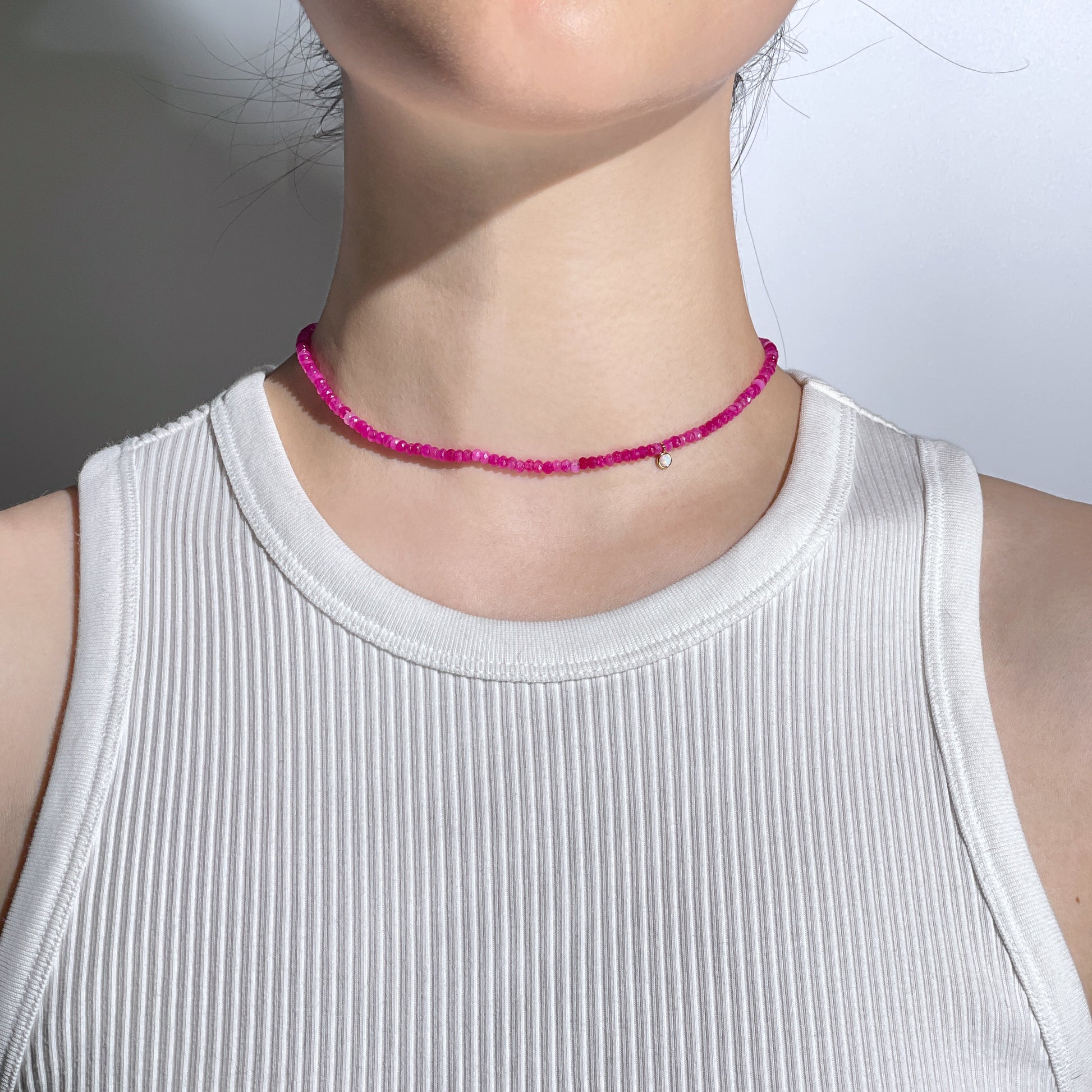 Cosmic Raspberry - Necklace