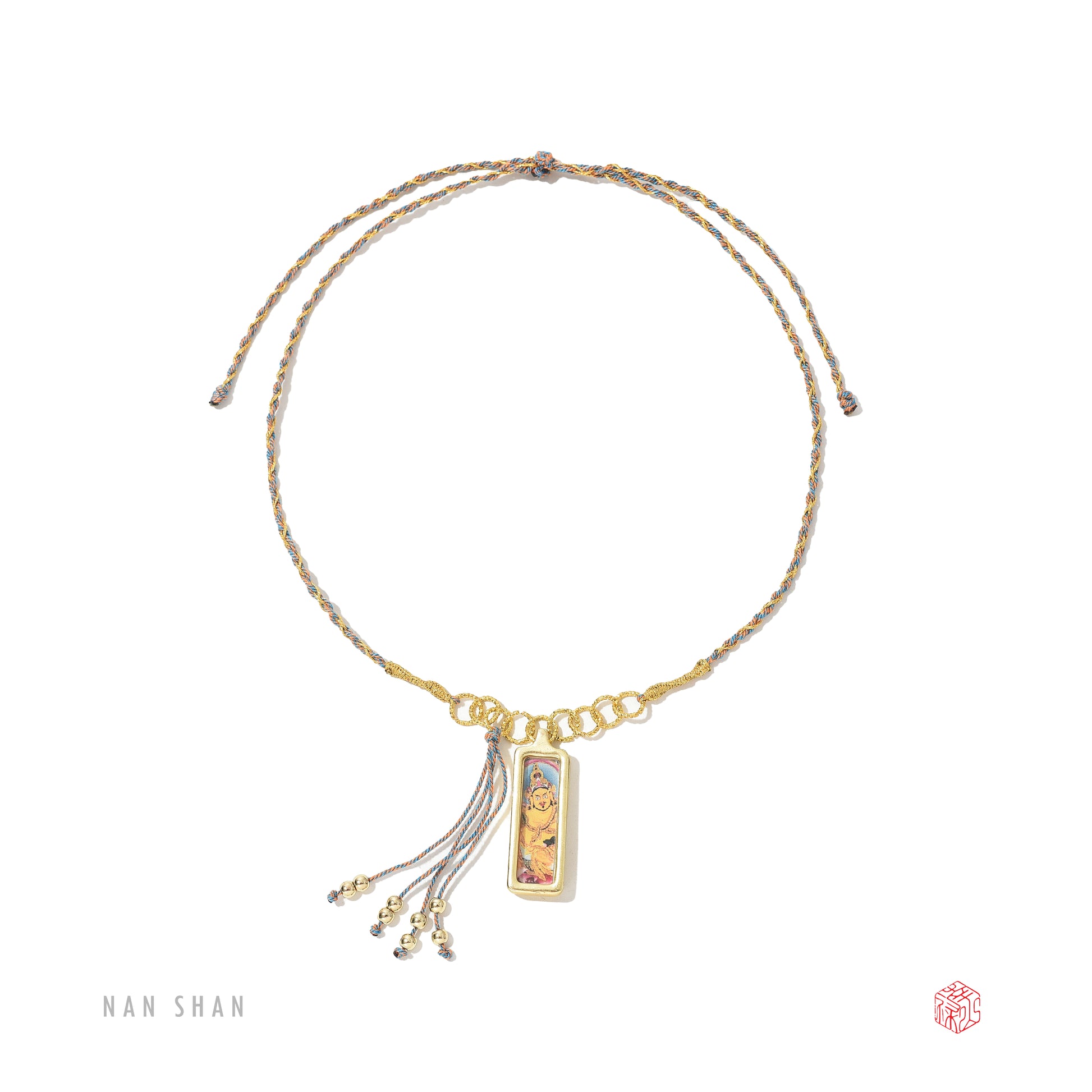 Yellow Jambhala’s blessing – Necklace